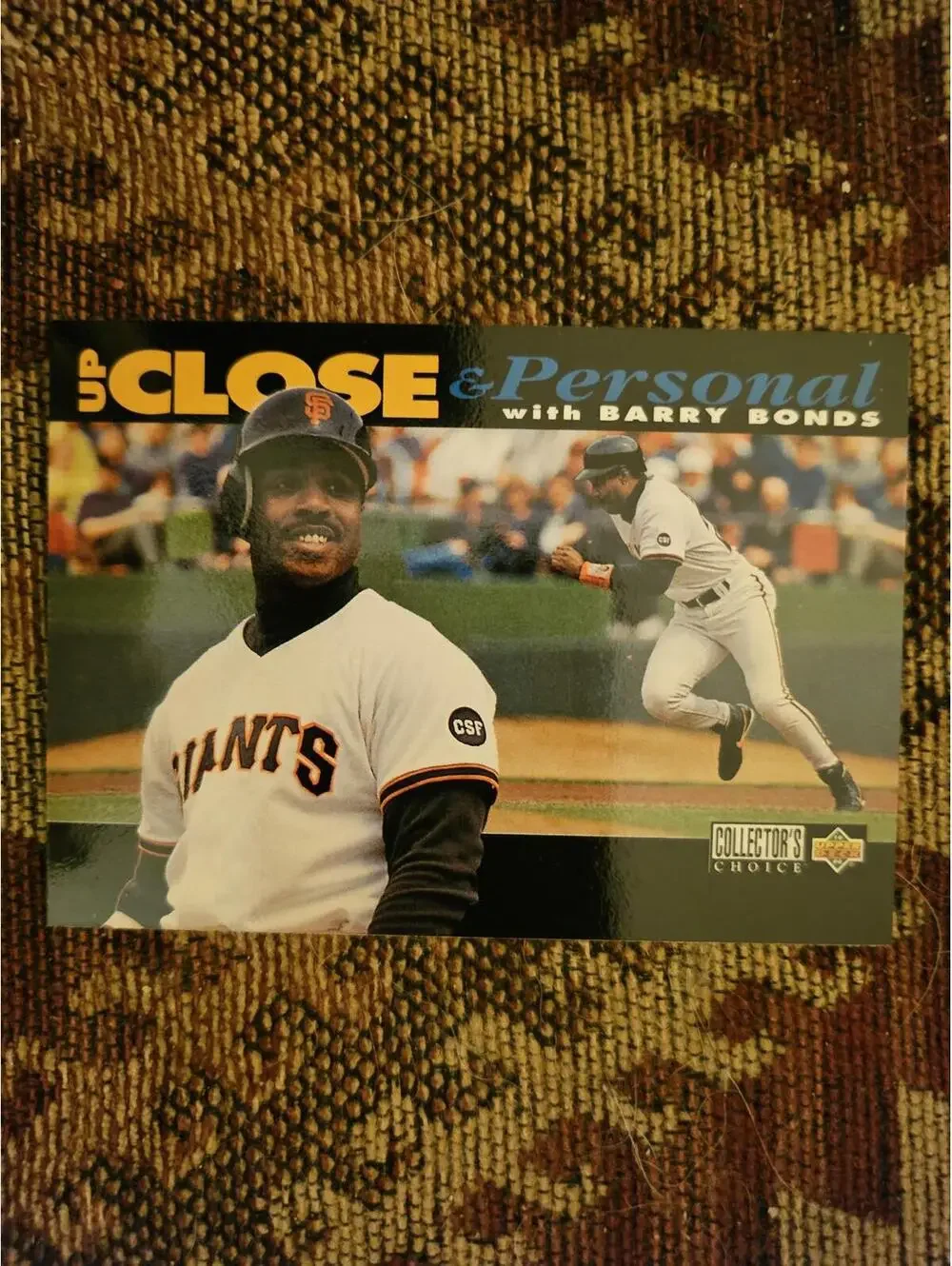 1994 Collector's Choice Baseball - #632 - Barry Bonds - San Francisco Giants